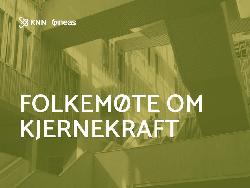 Folkemøte om kjernekraft